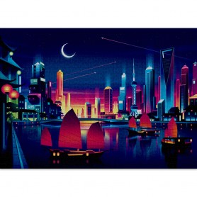 Puzzle cloudberries Skyline von 1000 Teilen Cloudberries - 1