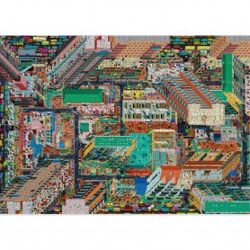 Puzzle cloudberries Metropolis von 2000 Teilen Cloudberries - 1
