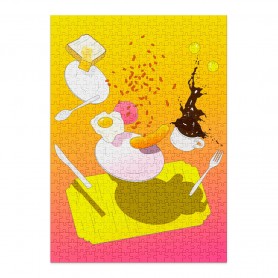 Puzzle cloudberries Breakfast von 500 Teilen Cloudberries - 1