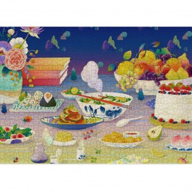 Puzzle cloudberries Epicurean von 1000 Teilen Cloudberries - 1