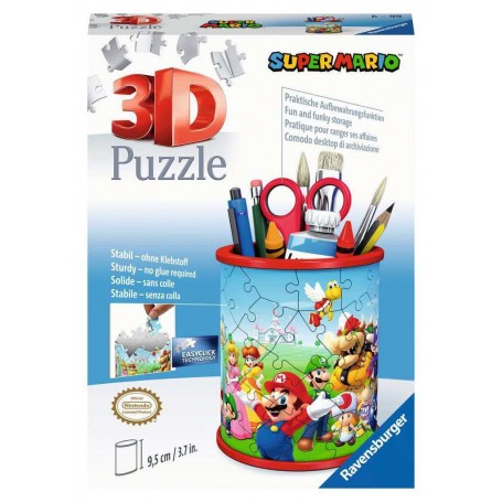 Puzzle 3D Ravensburger Super Mario Bleistifthalter 57 Teile Ravensburger - 1