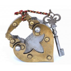 Herzförmiges Puzzle-Schloss Logica Giochi - 1