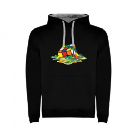 Sweatshirt Geschmolzener 3x3-Würfel Kubekings - 1