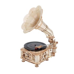 Robotime Klassisches Grammophon Elektrische Version DIY Robotime - 1