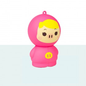 GG Bond Hero Pink FeiFei Piggy Calvins Puzzle - 2