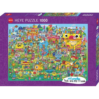 Puzzle Heye Die Stifte sind meine Freunde von 1000 Teile Heye - 1
