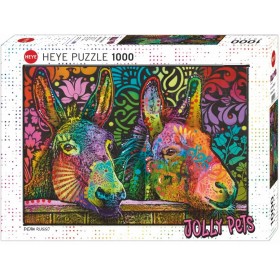 Puzzle Heye Esel Liebe 1000 Teile Heye - 1