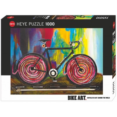 Puzzle Heye Momentum, Fahrradkunst 1000 Teile Heye - 1