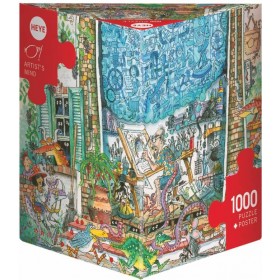 Puzzle Heye Der Geist des Künstlers in 1000 Teilen Heye - 1