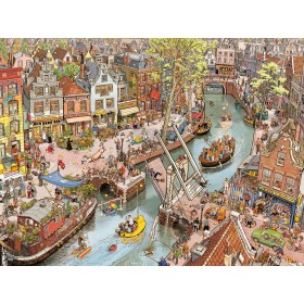 Puzzle Heye Vorsicht vor Käse 1500 Teile Heye - 1