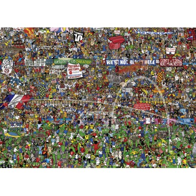 Puzzle Heye Geschichte des Fußballs 3000 Teile Heye - 1