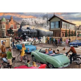 Puzzle Falcon Der Bahnübergang 1000 Teile Falcon - 1