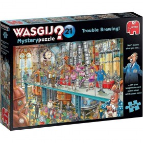 Puzzle Jumbo Wasgij Mystery 21 Auftauchende Probleme von 1000 Teile Jumbo - 1