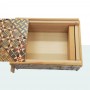 Yosegi Japanische Puzzlebox 4 Sun 14 Schritte Oka Craft - 5