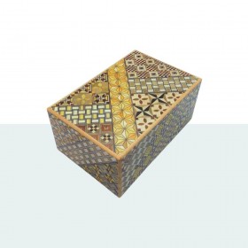 Yosegi 5 Sun 10 Stage Japanese Box mit Schublade Oka Craft - 1