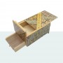 Yosegi 5 Sun 10 Stage Japanese Box mit Schublade Oka Craft - 2