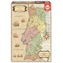 Puzzle Educa Historische Karte von Portugal aus 500 Teilen Puzzles Educa - 2