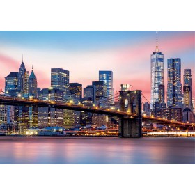 Puzzle Educa Brooklyn Bridge Neon-Effekt 1000 Teile Puzzles Educa - 1