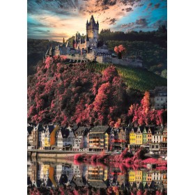 Puzzle Clementoni Burg Zamek Cochem 1000 Teile Clementoni - 1
