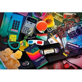 Puzzle Clementoni Nostalgie für die 80er Jahre 1000 Teile Clementoni - 2