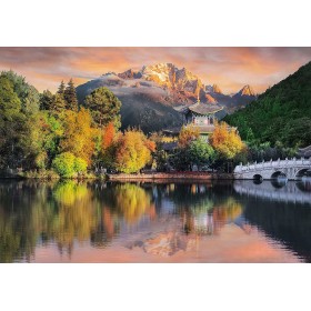 Puzzle Clementoni Ansicht von Lijiang 1500 Teile Clementoni - 1
