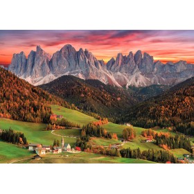 Puzzle Clementoni Tal der Funes Dolomiten 2000 Teile Clementoni - 1