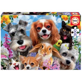 Puzzle Educa Selfie Haustiere 200 Teile Puzzles Educa - 1