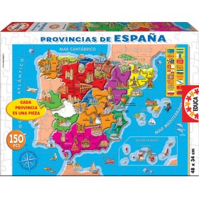 Puzzle Educa Provinzen Spaniens 150 Teile Puzzles Educa - 1