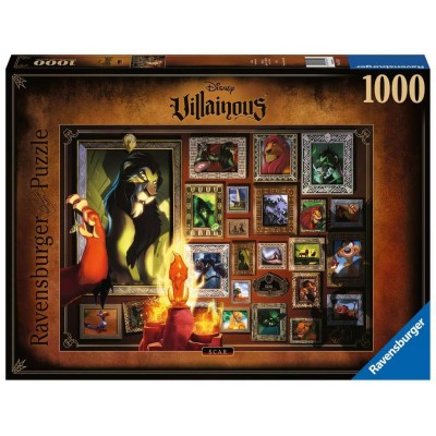 Puzzle Ravensburger Disney Villains: Scar 1000 Teile Ravensburger - 1