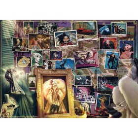 Puzzle Ravensburger Disney Villains: Cruela de Vil 1000 Teile Ravensburger - 1