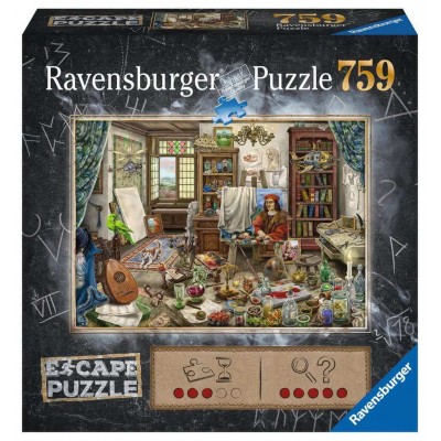 Puzzle Escape Ravensburger Atelier des Künstlers von 759 Teilen Ravensburger - 1