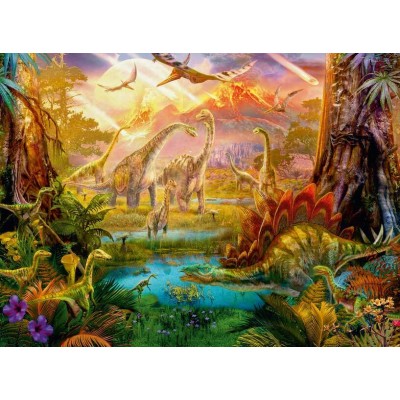 Puzzle Ravensburger Dinosaurierland mit 500 Teilen Ravensburger - 1