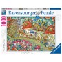 Puzzle Ravensburger Floral Pilz Häuser von 1000 Teilen Ravensburger - 2