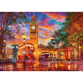 Puzzle Ravensburger Londoner Parlamentsplatz 1000 Teile Ravensburger - 1