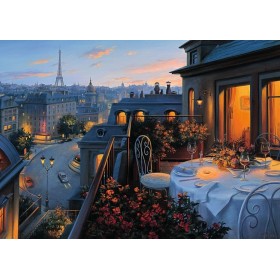 Puzzle Ravensburger Pariser Balkon aus 1000 Teilen Ravensburger - 1