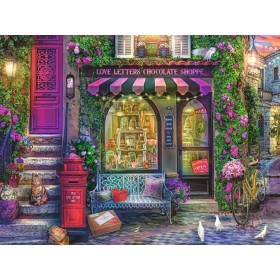 Puzzle Ravensburger Liebesbriefe und Schokolade 1500 Teile Ravensburger - 1