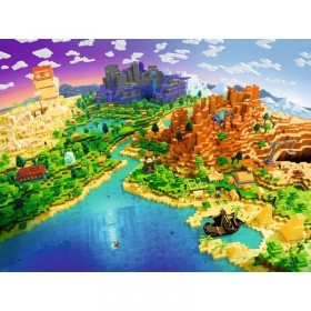 Puzzle Ravensburger Minecraft 1500 Teile Ravensburger - 1