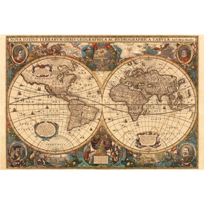 Puzzle Escape Ravensburger Antike Weltkarte aus 5000 Teilen Ravensburger - 1