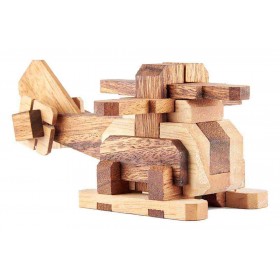 Hubschrauber - Holzpuzzle Logica Giochi - 1