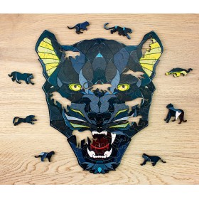 Puzzle Eco Wood Art Panther Eco Wood Art - 1