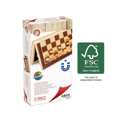 Magnetisches Schachspiel aus Holz Cayro - 1
