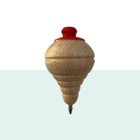 Holzkreisel mit Schleife Can Cels - 1