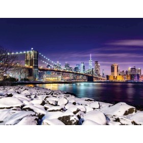 Puzzle Ravensburger Winter in New York 1500 Teile Ravensburger - 1