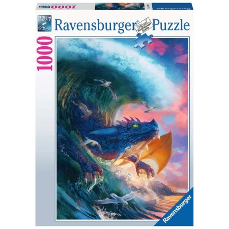 Puzzle Ravensburger Der Drache des Meeres 1000 Teile Ravensburger - 1