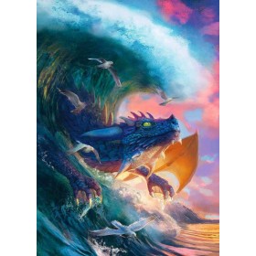 Puzzle Ravensburger Der Drache des Meeres 1000 Teile Ravensburger - 2