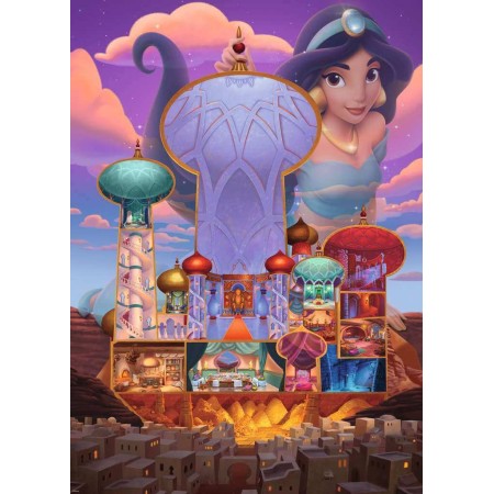 Puzzle Ravensburger Disney Schlösser: Jasmine 1000 Teile Ravensburger - 1