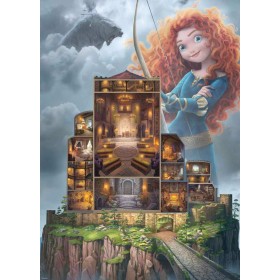 Puzzle Ravensburger Disney Schlösser: Merida aus 1000 Teilen Ravensburger - 1