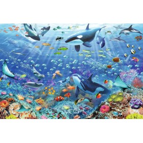 Puzzle Ravensburger Eine bunte Unterwasserwelt aus 3000 Teilen Ravensburger - 1