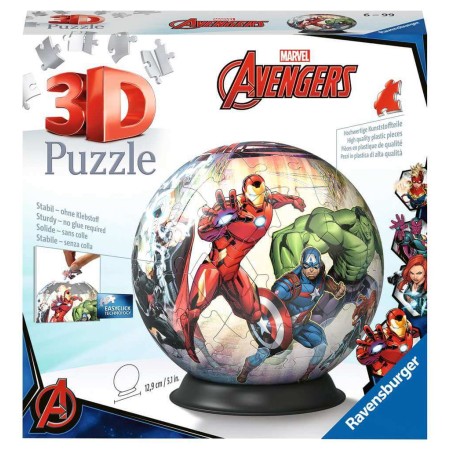 Puzzle 3D Ravensburger Ball Avengers 72 Teile Ravensburger - 1