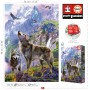 Puzzle Educa Wölfe in den Felsen von 500 Teile Puzzles Educa - 3